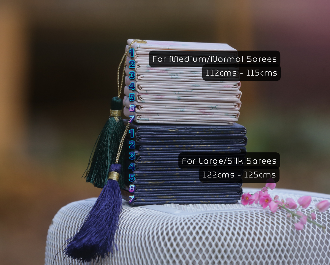 Saree Pleat Maker - 7 pleats LARGE / SILK